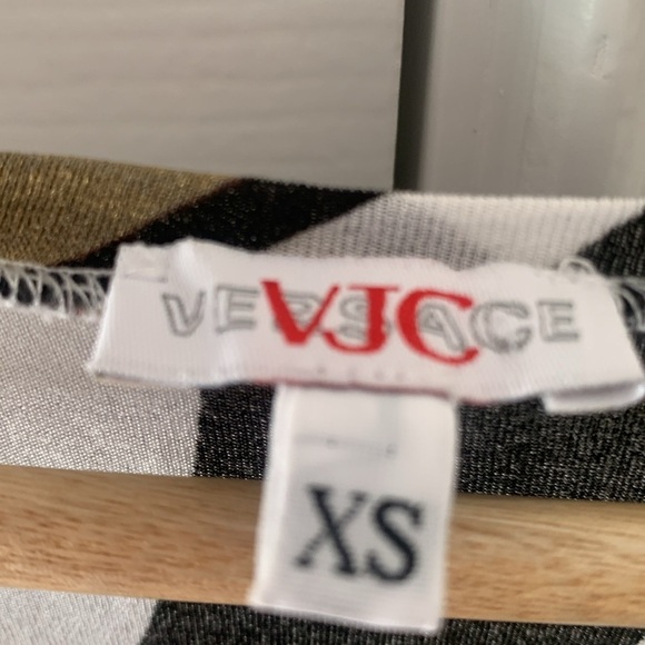 Versace Jeans Collection Top Italy 🇮🇹 
blouse Shirt Scoop neck xs - Picture 3 of 4